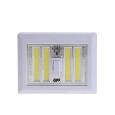 China Modern Double COB LED Night Light Lamp Switch Jumbo Portable Night Light for sale