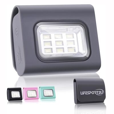 China 2021 ROAD New Arrival USB Rechargeable LED Safety Light For Clip On Running Light for sale