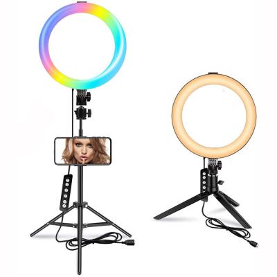 China ABS RGB LED Ring Light 10