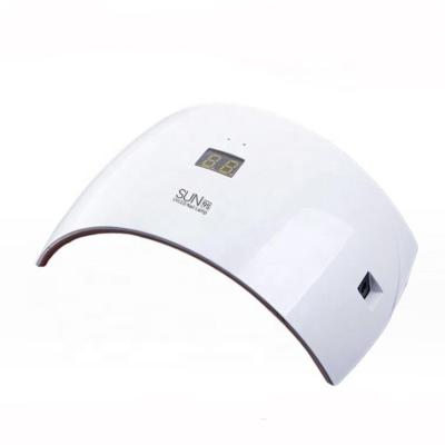 China ABS UV White 24W Nail Dryer Lamp LED Sun 9S for sale