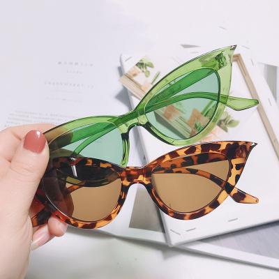 China New Fashion European and American Round Cat Eye Sunglasses Small Frame Women's Sunglasses for sale