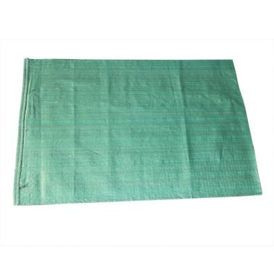 China Garden Sack Bags Green Color PP Woven Garden Packing Trash for sale