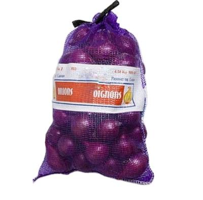 China Agriculture 20 Kg Gauze Mesh Bag Packing For Onion Potato And Garlic for sale