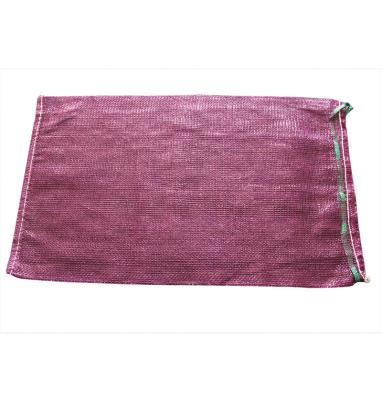 China Agriculture Purple Color Packing For Vegetable Onion Potato Tubular Gauze Mesh Net Bags for sale