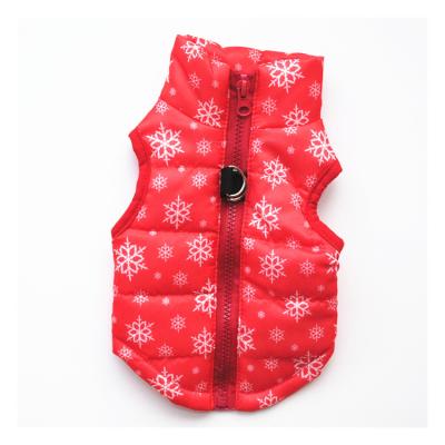 China Sustainable Newest Design Waterproof Dog Jacket Clothes Snow Coat for sale