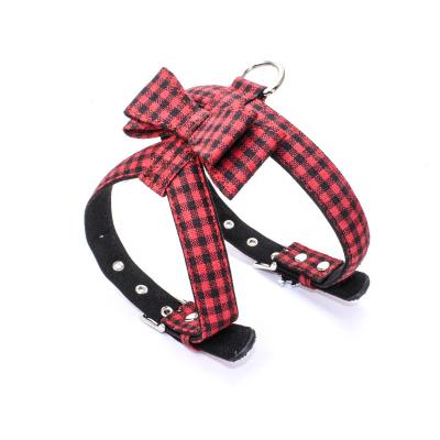 China Comfy Christmas Viable Wholesale Cotton Dog Belt Harness Vest for sale