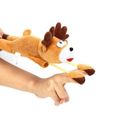 China Viable Wholesale Customized Interactive Christmas Plush Dog Toy for sale