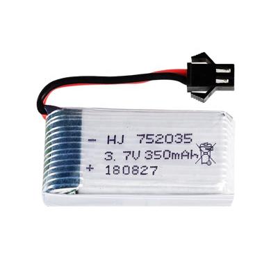 China HXJ R/C toys polymer lithium battery 3.7V 350mAh TT661 664 deformation car lithium battery factory direct for sale