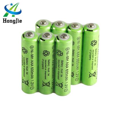 China Toys HJ High Quality Small RC Batteries Pack Nimh 600mAh 1.2V Ni-MH Rechargeable Battery for sale