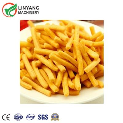 China Fried Pasta Making Machine Fried Mimi Strip Snacks Frying Wheat Flour Snack Production Line Food Processing Machine for sale