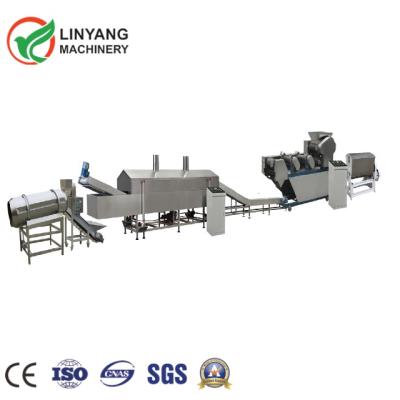 China Factory Fried Wheat Mimi Strip Snacks Production Line Fried Wheat Flour Snacks Making Machine for sale