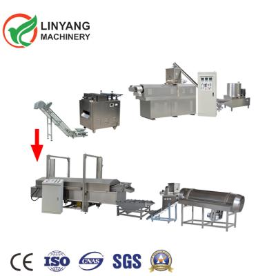 China Automatic Hotels Corn Bugle Snacks Production Line Fried Wheat Flour Chips Machine for sale