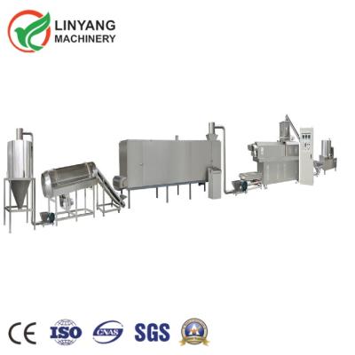 China Frequency Conversion Control Industry Artificial Rice Making Machine Nutritional Rice Rice Extruder Gold Production Line for sale