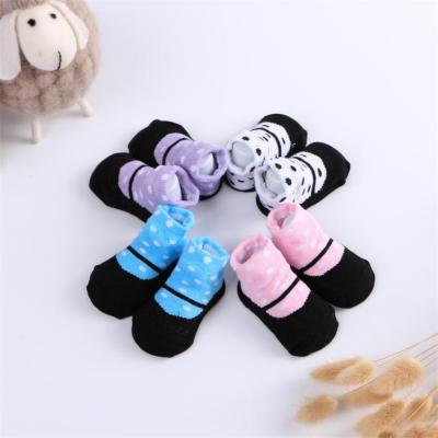 China 3D Cartoon Cartoon 3D Boys Girls Cute Colorful Kids Baby Anti Slip Socks for sale