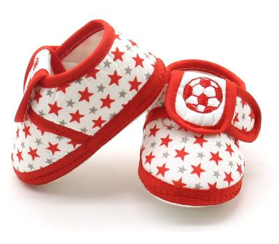 China Soft Lightweight Newborn Infant Toddler Girls Baby Boy Shoes First Walkers Shoes for sale