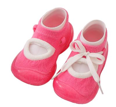 China Breathable Infant Floor Sock Shoes Babies Boy Girls Shoes Cute Rubber Toddler Shoes for sale