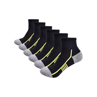 China 10 Pack QUICK DRY Mens Cotton Moisture Wicking Cushion Heavy Crew Socks for sale