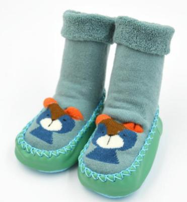 China Breathable Infant Toddler Girls Shoes Babies Boy Cartoon Winter Floor Sock Shoes for sale