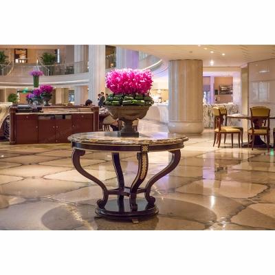 China 2020 round modern hotel lobby console furniture for sale for sale