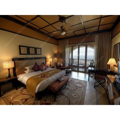 China Abu Dhabi Anantara Hotel Project Luxury 5 Star Guest Room Furniture Solid Wood Sets China Supplier for sale