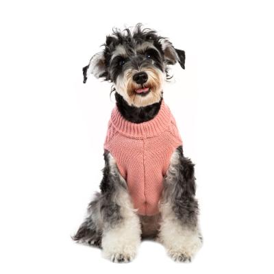 China Wholesale Viable Knit Dogs Sweater Puppies Pet Apparel Fashion Accessories Winter Dog Clothes for sale