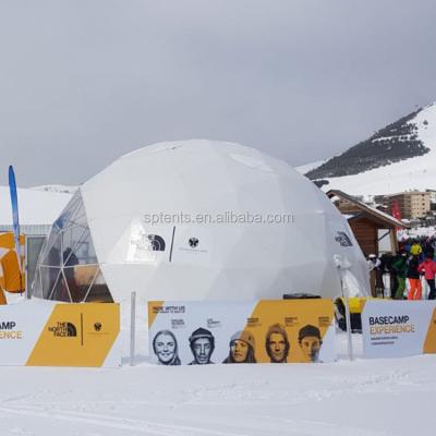 China Eco-Friendly Modern 360 Geodesic Dome Tent Dome Projection 30m Dome Tent for sale