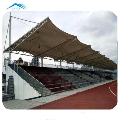 Cina Grandstand Stage Membrane Structure Tent Roof Outdoor Shades Architecture For Outdoor in vendita