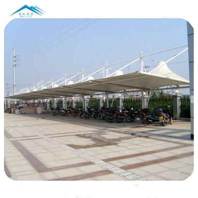 中国 PVDF Tensile Membrane Structure Carport Shade Car Parking Shed Shelter CPS, Architecture Membrane 販売のため