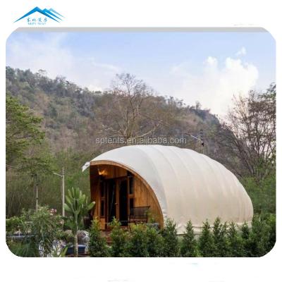 China new type safari tent waterproof high quality outdoor hotel prefab house Te koop