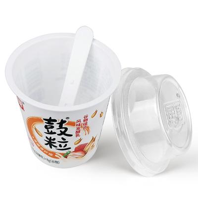 China Freezer safe. Custom Logo 100g Hot Sale Food Safety Eco Friendly OEM Printing Disposable Dessert Cups With Lid for sale