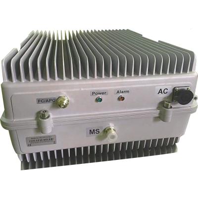 China 30dBm Triple Band Fiber Optic Repeater With N Male Connector RGL30-DWL-M-2 for sale