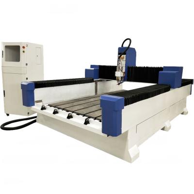 China Heavy Duty 1325 Concrete Restriction China 3D Stone CNC Router CNC Stone Marble Granite Statue Headstone Carving Letter Engraving Machine Price for sale