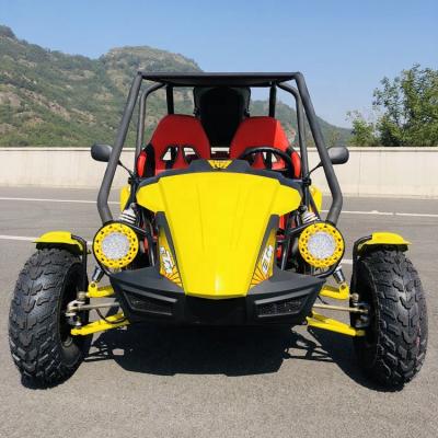 China Chain Drive Oil Brake System Buggy Auto Gasoline 150cc Go Kart 2 Seater Gas Off Road Cheap Go Karts For Sale 10 Inch for sale