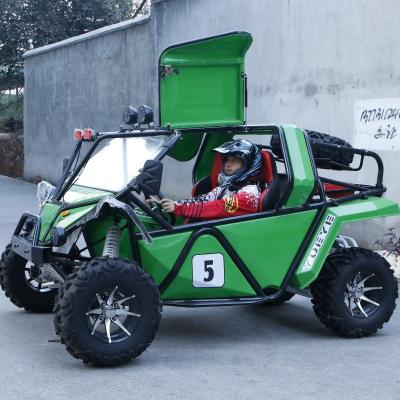 China Factory Wholesale 200cc 150cc Crazy 2 Seat Rancing Amusement Park Cheap Go Karts Off Road USA 10 Inch for sale