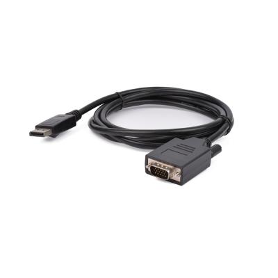 China Taiwan Electronic Made Factory Sale DP12V-6FT Displayport to VGA Adapter Cable for sale