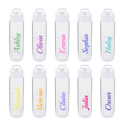 China Viable wholesale infusion plastic water bottle for sport outdoor hike and travel bpa free for sale