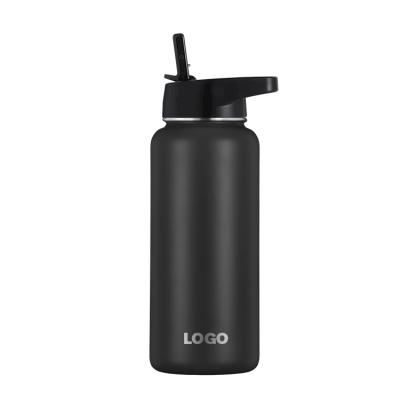 China Everich Viable In Stock 32 Ounce Insulated Water Bottle Sports Vacuum Flask Double Wall Stainless Steel Tumbler for sale