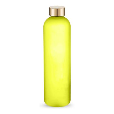 China 100% BPA Free Hot Sales Sustainable Plastic Water Bottles With Lid Leak Proof Drinking Bottle for sale