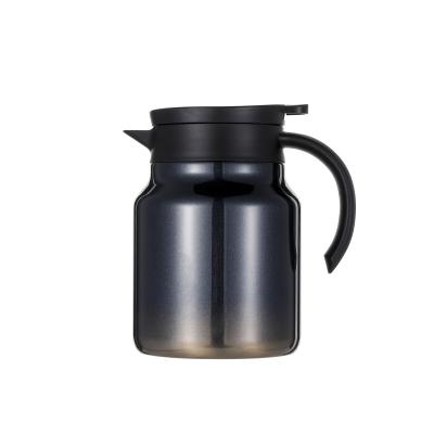 China Wholesale High Quality Stainless Vacuum Insulated Coffee Teapot Viable Customized Pitcher With Handle for sale