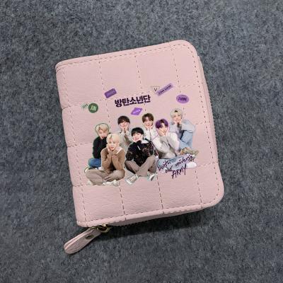 China Fashion Korean version of the wallet women's mini short cute wallet student coin purse zipper bag women's wallet for sale