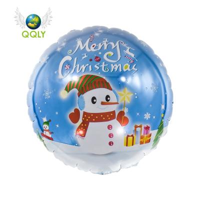 China Party New 2021 Hot Selling General Packing Party Supplies 18 Inch Christmas Theme Balloon Costume Foil Balloon Celebration Decoration Supplies for sale