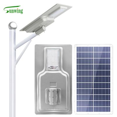 China Street China Manufacturer High Power 120W All In One Integrated Solar Led Street Light for sale