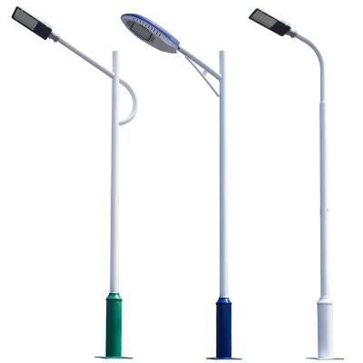 China Standard 6 Meter Road Factory Led Electric Lamp Post Height Outdoor Road Lighting Poles for sale