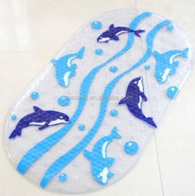 China Bathtub Bathroom Kids Safety Mat Rug Non Slip Storage Baby Tub Shower Rubber Pad for sale