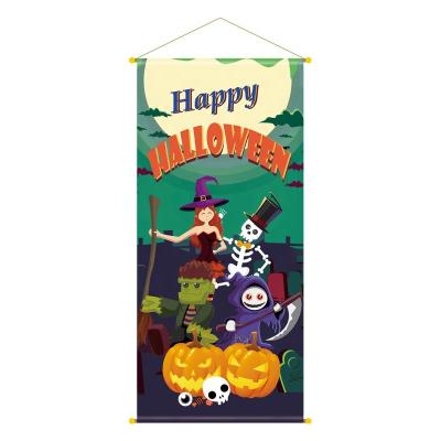 China Health Care Institutes Manufacture To Offer Poly Halloween Party Flag Decoration Flag Living Room Indoor Flags for sale