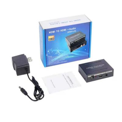 China SPDIF RL output direct audio splitter 4K*2K 1.4 version hd splitter hdm-i special supply audio converter for sale