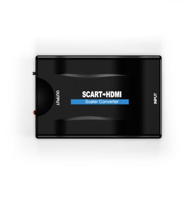 China European wholesale hot sale hd scart to hd converter scart to video converter hdm-i brush head switching scart to hd for sale