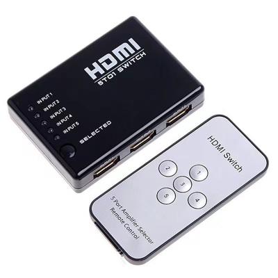 China 5 in 1 HD five-in-one- 1080P high definition video changer 5 cut 1 with remote control hd changer five cut one for sale