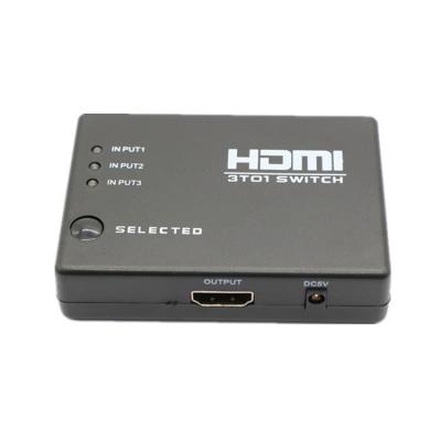 China 3in 1 factory direct hdm-i changer 3 in 1 HD video three in one matrix changer with 1080P remote control for sale