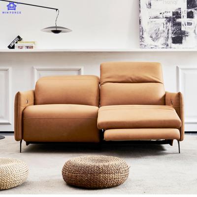 China Modern Home Living Room Foldable Sofa Leather 3 Seater Sofa Sectional Couch Recliner Furniture Sofa for sale